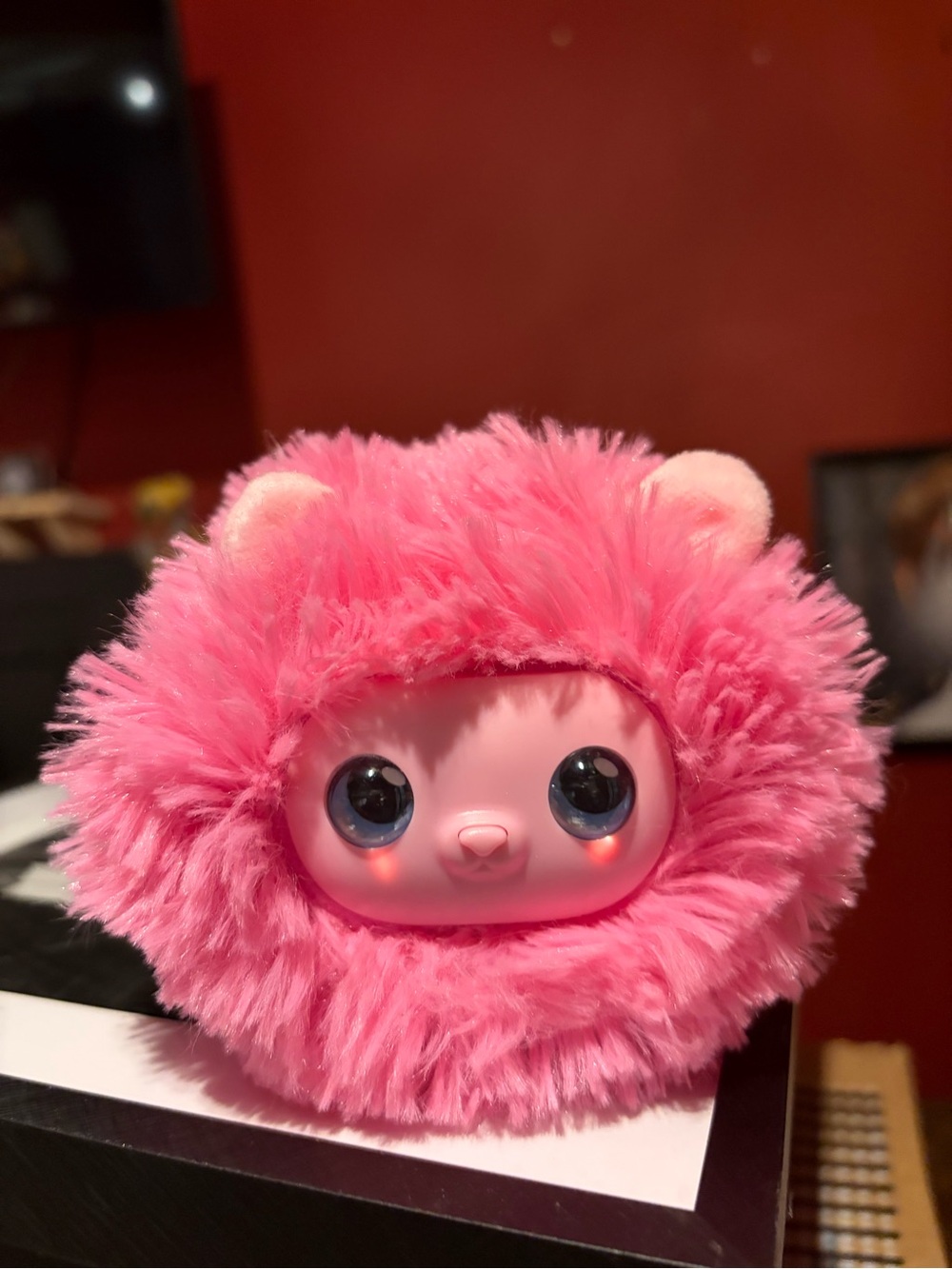 Pink Pygmy Puff from Harry Potter cute pink makes sounds
